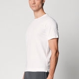 T-Shirt collo rollino e spacchetti in cotone