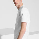 White V-neck cotton t-shirt