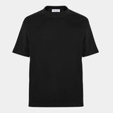 T-shirt cotone jersey pesante nero