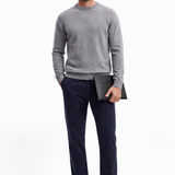 Girocollo Uomo Rasato in Seta e Cashmere – fin.12