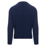 Extrafine Merino Wool Crewneck - Dark Blue