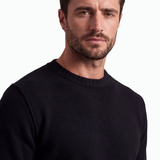 Extrafine Merino Wool Crewneck - Dark Blue