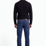 Extrafine Merino Wool Crewneck - Dark Blue