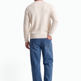 Extrafine Merino Wool Crewneck - Dark Blue