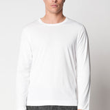 T-shirt manica lunga in cotone