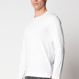 T-shirt manica lunga in cotone