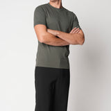 T-Shirt con rinforzo spalle in cotone