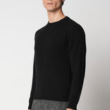 Girocollo in cashmere fin.12