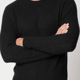 Girocollo rasato in cashmere effetto Teddy fin.7