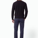 Extrafine Merino Wool Crewneck - Dark Blue