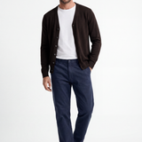 Extrafine Merino Wool Crewneck - Dark Blue