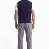 Extrafine Merino Wool Crewneck - Dark Blue
