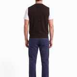 Gilet rasato in Lana Merino Extrafine fin.14