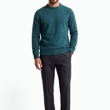 Cardigan glatt gestrickt aus extrafeiner Merinowolle, Feinheit 14