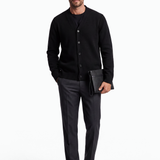 Extrafine Merino Wool Crewneck - Dark Blue