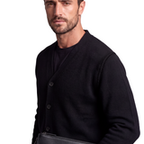 Extrafine Merino Wool Crewneck - Dark Blue