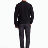 Extrafine Merino Wool Crewneck - Dark Blue