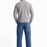Extrafine Merino Wool Crewneck - Dark Blue