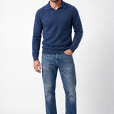 Polo a V in Lana e Cashmere Finezza 12