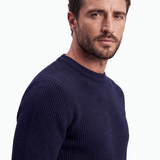 Girocollo punto pannocchia in Lana e Cashmere Finezza 7