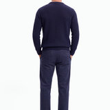 Girocollo punto pannocchia in Lana e Cashmere Finezza 7