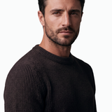 Girocollo punto pannocchia in Lana e Cashmere Finezza 7