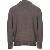 Cardigan glatt gestrickt aus extrafeiner Merinowolle, Feinheit 14