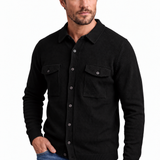 Camicia Uomo in maglia con Tasche in misto Cotone, Lana e Cashmere – fin.7