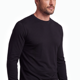 T-shirt uomo manica lunga 100% jersey Cotone Regular Fit
