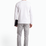 T-shirt uomo manica lunga 100% jersey Cotone Regular Fit