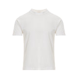 T-shirt uomo collo a costina 100% jersey Cotone Regular Fit