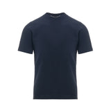 T-shirt uomo collo a costina 100% jersey Cotone Regular Fit