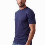 T-shirt uomo collo rollino 100% jersey Cotone Regular Fit