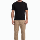 T-shirt uomo collo rollino 100% jersey Cotone Regular Fit