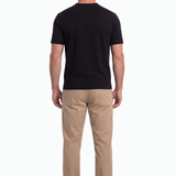 T-shirt uomo collo rollino 100% jersey Cotone Regular Fit