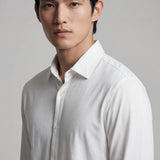 Camicia uomo manica lunga 100% Cotone Jersey Regular Fit