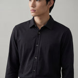 Camicia uomo manica lunga 100% Cotone Jersey Regular Fit